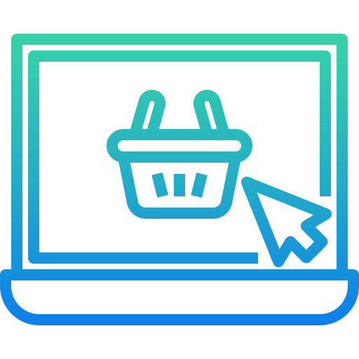 온라인 쇼핑 Winnievizence Outline gradient icon