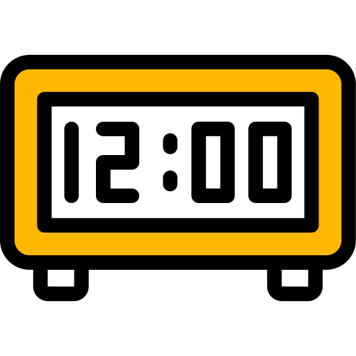 digitaluhr Generic Fill & Lineal icon