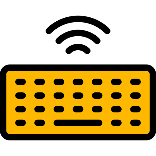 ワイヤレスキーボード Generic Fill & Lineal icon