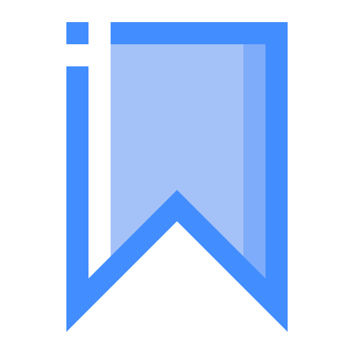 lesezeichen Generic Blue icon