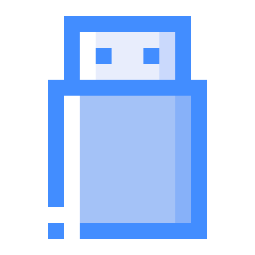 フラッシュディスク Generic Blue icon