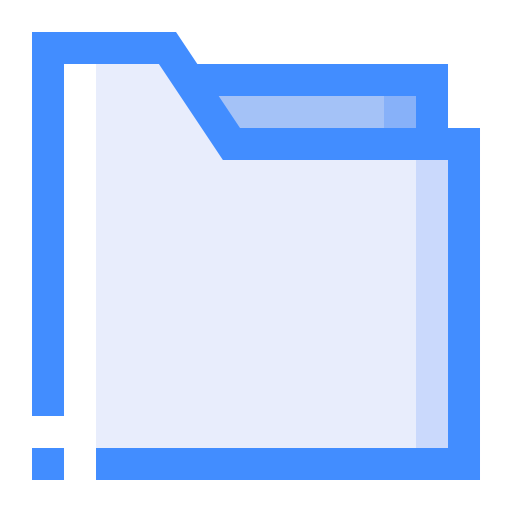 documento Generic Blue icono