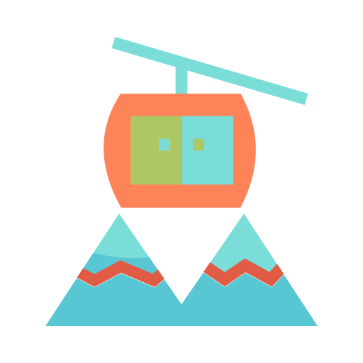 Cable car Generic Flat icon