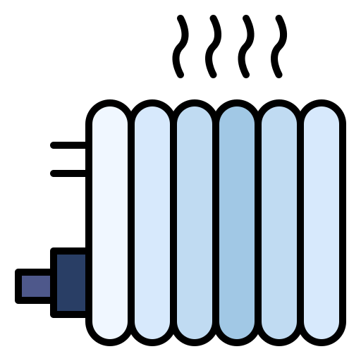 radiador Generic Outline Color icono