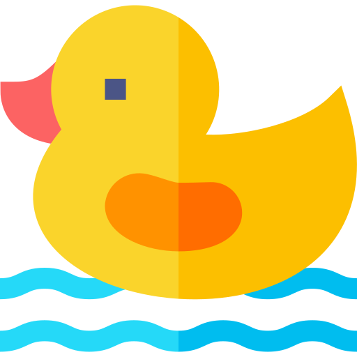 Duck Basic Straight Flat icon