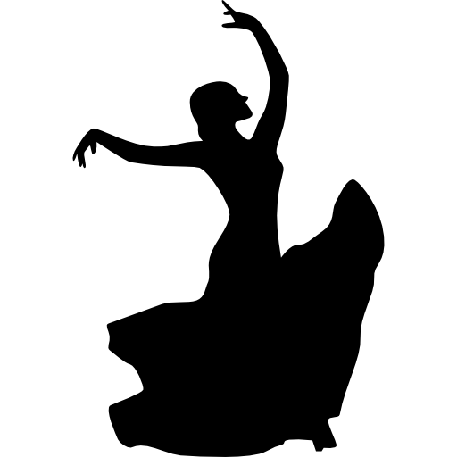 flamencotänzerin Basic Rounded Filled icon