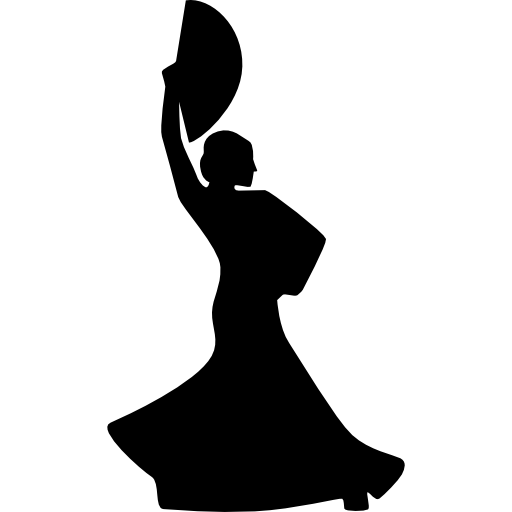 flamencotänzerin Basic Rounded Filled icon