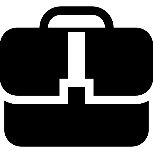czarna torebka  ikona