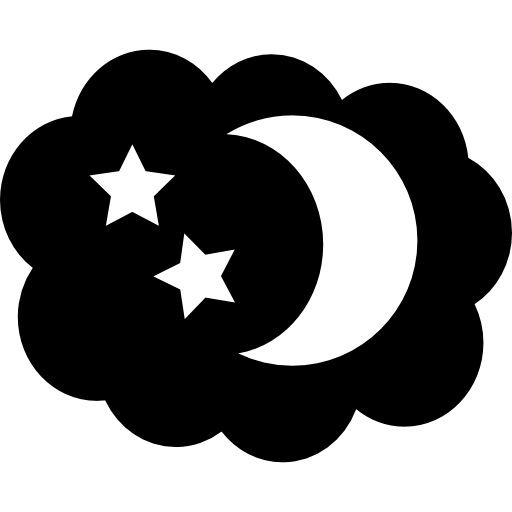 Night sky  icon