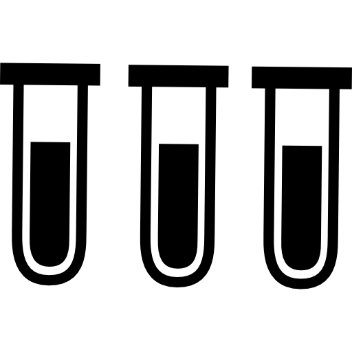 Test tubes  icon