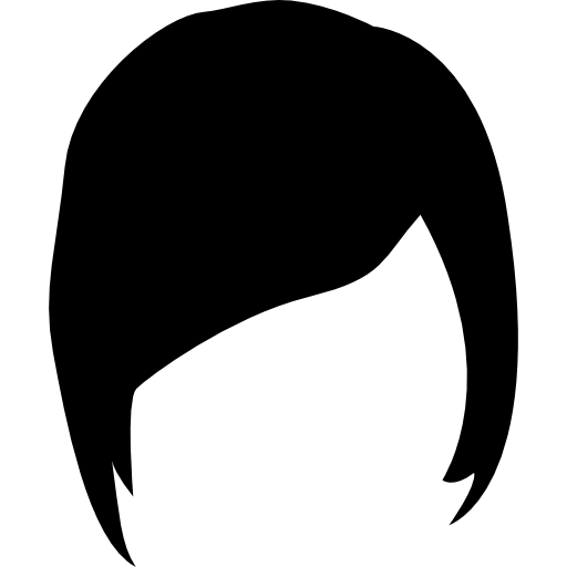 Hair shape  icon
