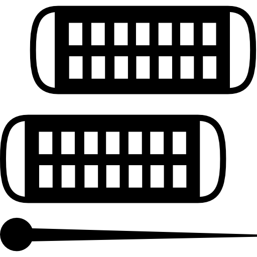 Curlers hair salon tools  icon