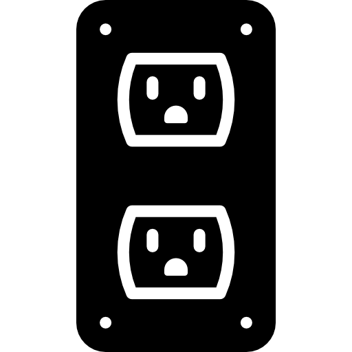 stopcontact Basic Miscellany Fill icoon