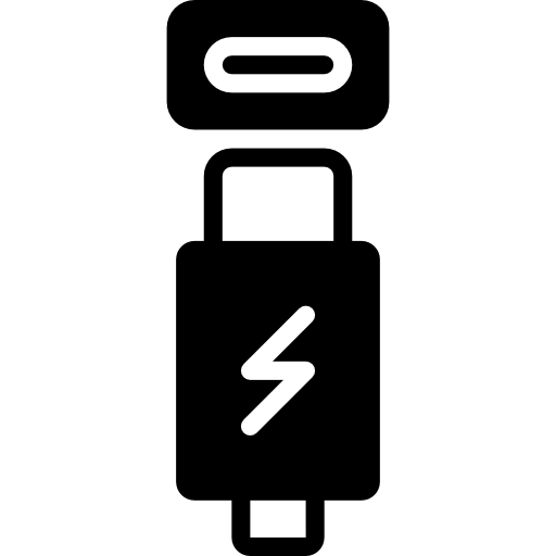 usb-kabel Basic Miscellany Fill icoon