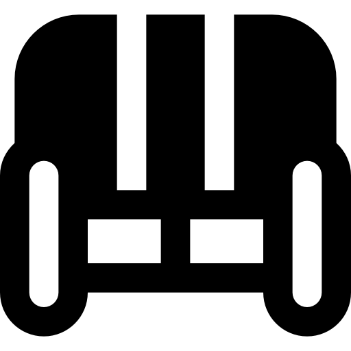 Sofa Basic Black Solid icon