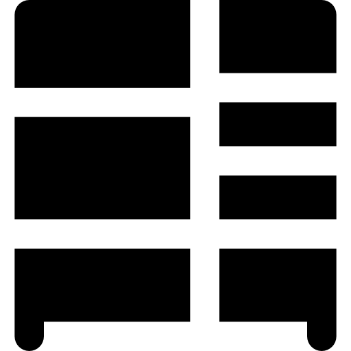 cassettiera Basic Black Solid icona