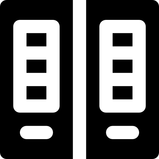 ドア Basic Black Solid icon
