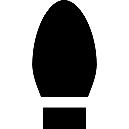 gloeilamp Basic Black Solid icoon