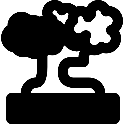 bonsai Basic Black Solid icono