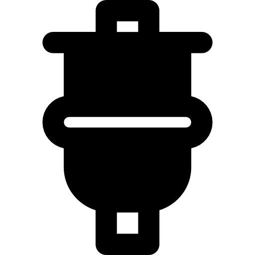 toaleta Basic Black Solid ikona