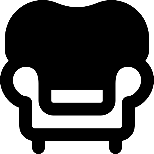 fotel Basic Black Solid ikona