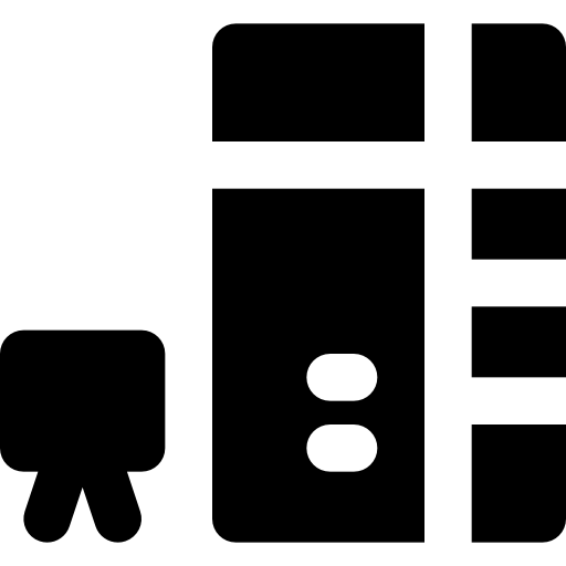 kleiderschrank Basic Black Solid icon