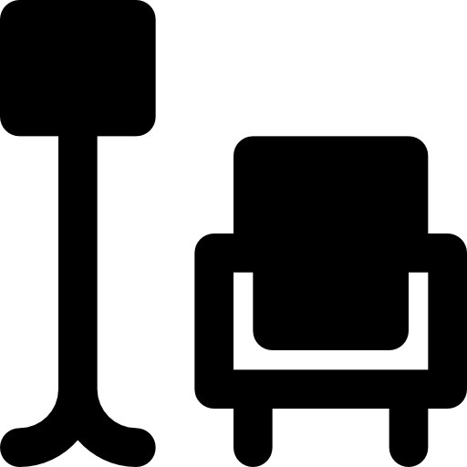 sillón Basic Black Solid icono