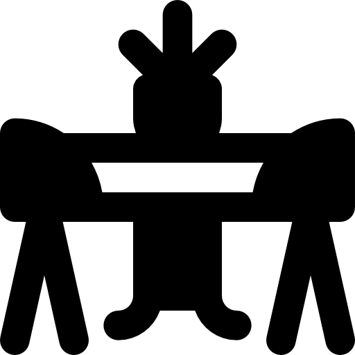 mesa Basic Black Solid icono