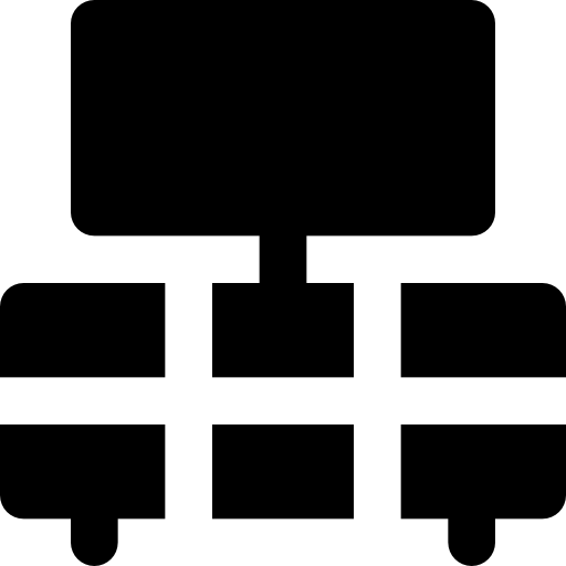 televisión Basic Black Solid icono