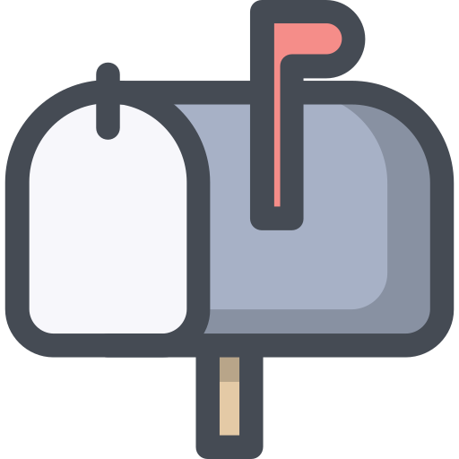 Mailbox Sergei Kokota Lineal Color icon