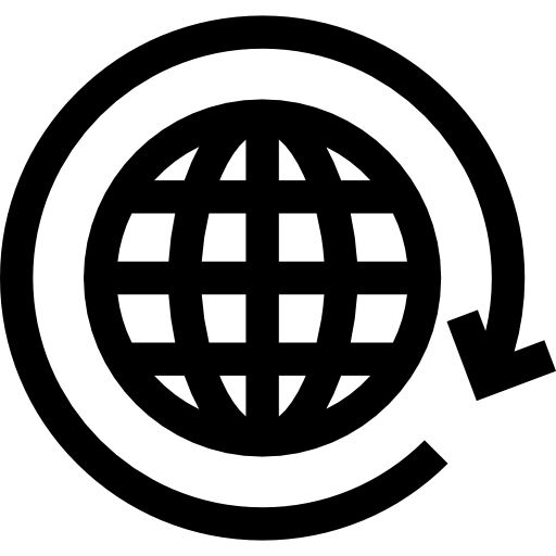 地図と国旗 Basic Straight Lineal icon