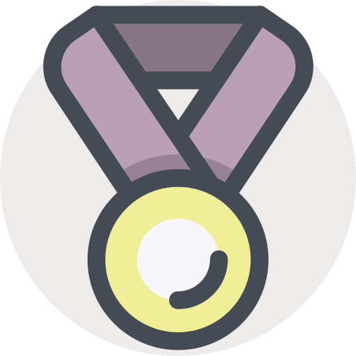 Medal Sergei Kokota Lineal Color icon