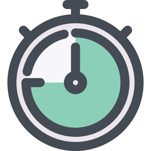 Stopwatch Sergei Kokota Lineal Color icon