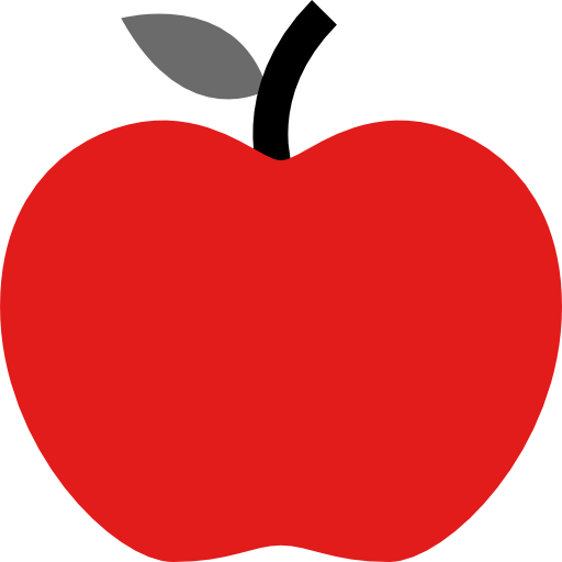 Apple Alfredo Hernandez Flat icon
