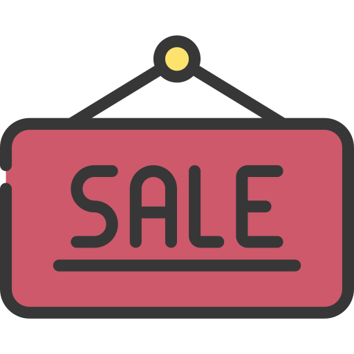 Sale sign Juicy Fish Soft-fill icon