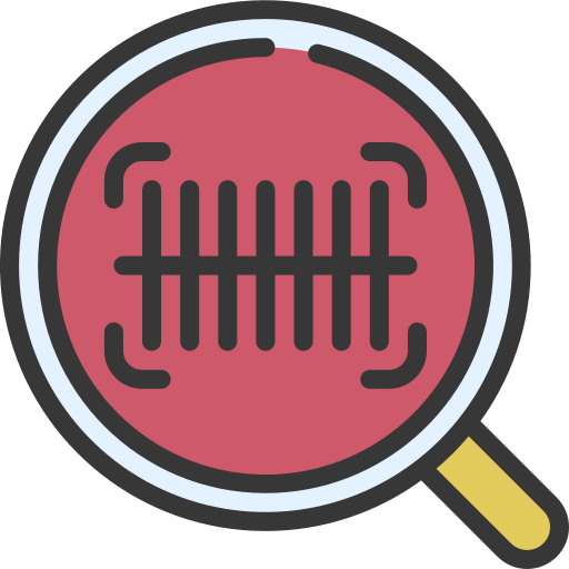 Barcode scanner Juicy Fish Soft-fill icon