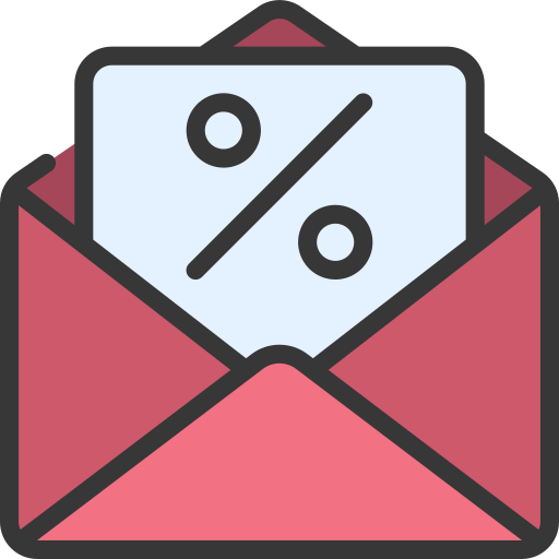 Email marketing Juicy Fish Soft-fill icon