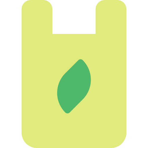 bolsa de reciclaje Generic Flat icono