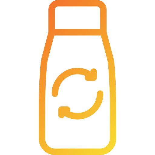 botella de agua Generic Gradient icono