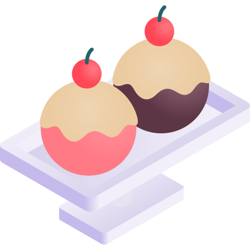Мороженое Gradient Isometric Gradient иконка
