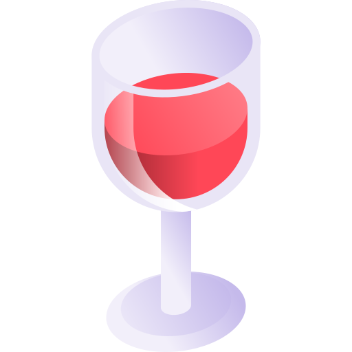 wijn Gradient Isometric Gradient icoon