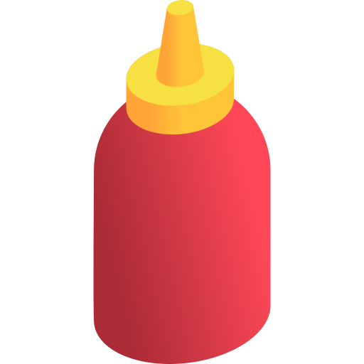 salsa Gradient Isometric Gradient icono