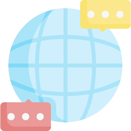 comunicacion global Special Flat icono
