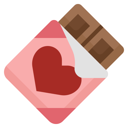 chocolade Surang Flat icoon