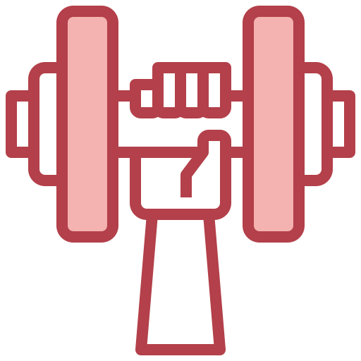Dumbbell Surang Red icon