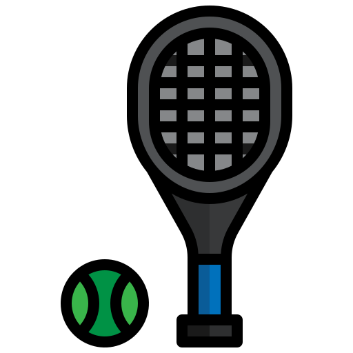 tennis Surang Lineal Color Icône