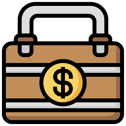 Briefcase Surang Lineal Color icon