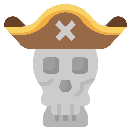 chapeau de pirate Surang Flat Icône