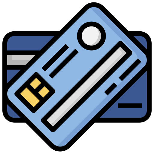 Credit card Surang Lineal Color icon