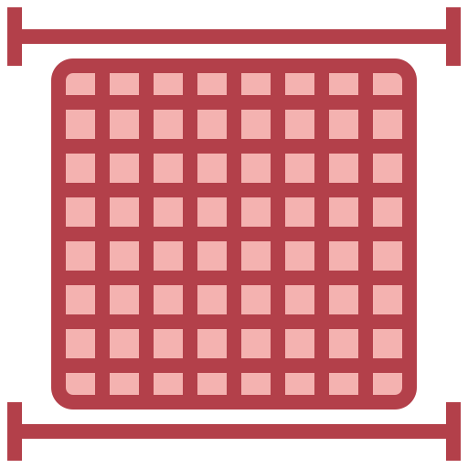 la grille Surang Red Icône